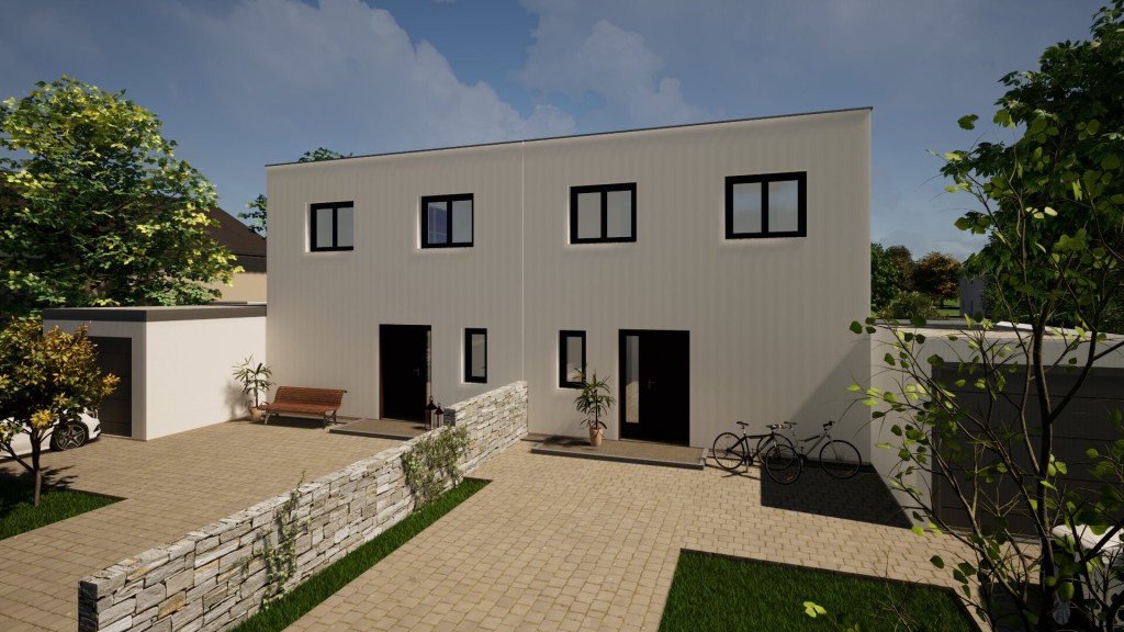 *Rosenberg Grundstückshälfte*Baupartner gesucht für DHH*Familie sucht freundliche Nachbarn* - Grundstück Hofheim | Angebot:24109386