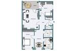 Etagenwohnung Frankfurt am Main Sachsenhausen - 3 Zimmer, 91 m&sup2;, 399.000&euro; | Angebot:26850943
