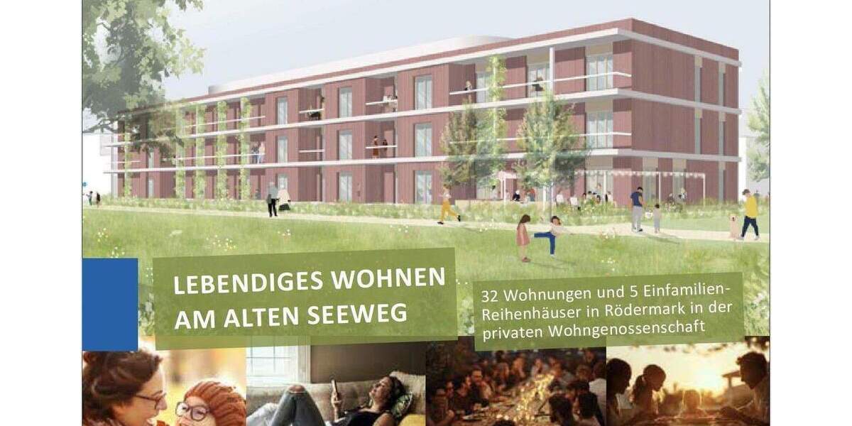 Etagenwohnung Rödermark Ober-Roden - 3 Zimmer, 74 m&sup2;, 540&euro; | Angebot:25752197
