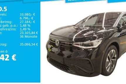 VW ID.5 13.775 km 33.980 &euro; Frankfurt 60326