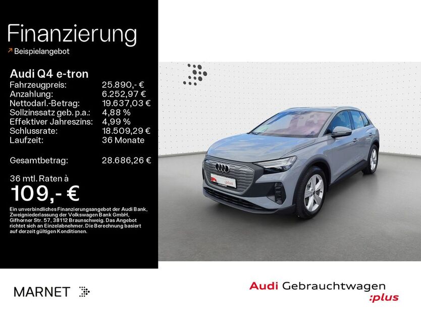 Audi Q4 e-tron 84.443 km 25.890 € Bad Nauheim 61231