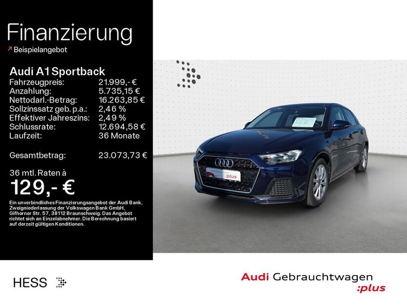 Audi A1 4.600 km 21.999 € Büdingen-Düdelsheim 63654