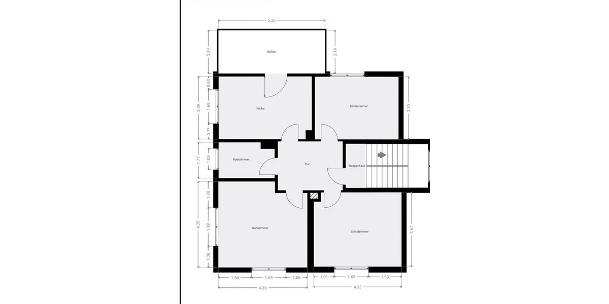 Erdgeschoßwohnung Neuberg - 3 Zimmer, 80 m&sup2;, 1.490&euro; | Angebot:26429883