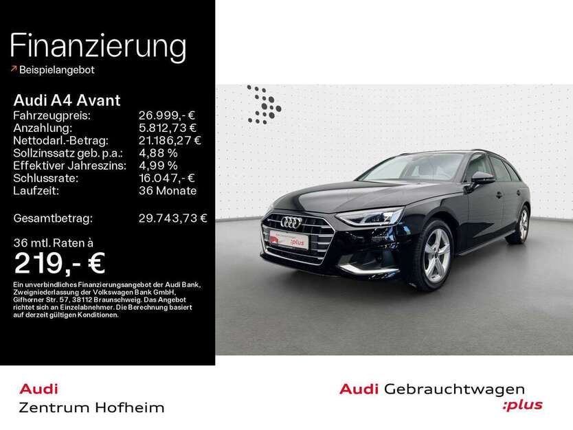 Audi A4 31.709 km 26.999 € Hofheim 65719