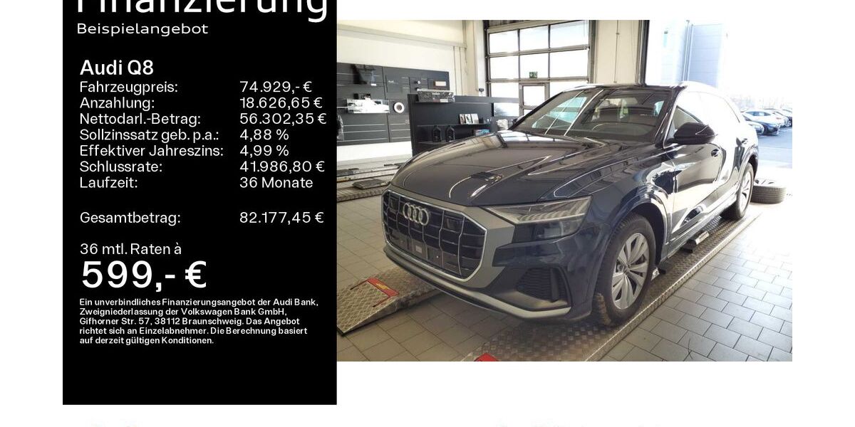 Audi Q8 31.400 km 74.929 &euro; Hanau 63452