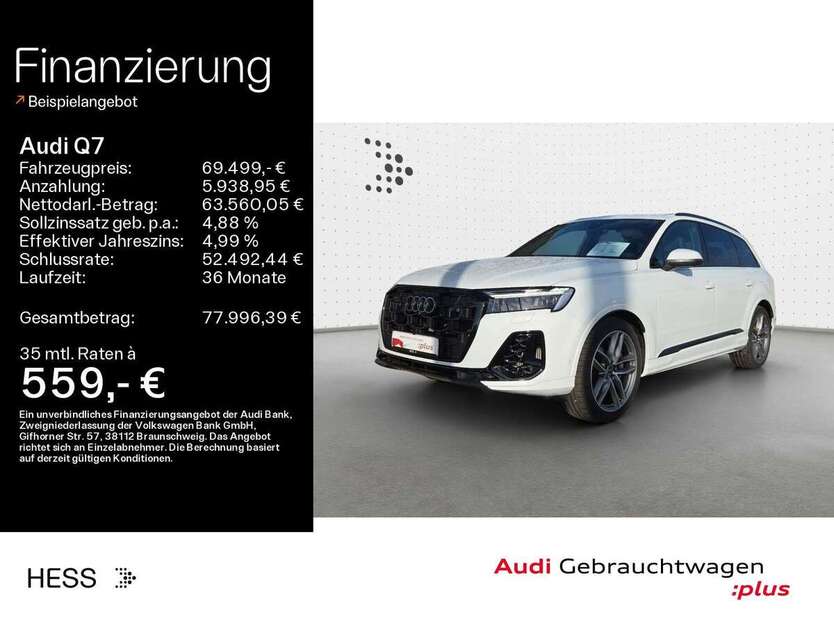 Audi Q7 26.000 km 69.499 € Buedingen 63654