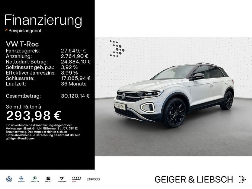 VW T-Roc 26.100 km 27.649 € Linsengericht 63589