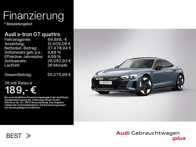 Audi e-tron GT 81.500 km 49.888 € Mühlheim 63165