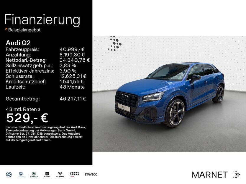 Audi Q2 5.900 km 40.999 € Bad Nauheim 61231