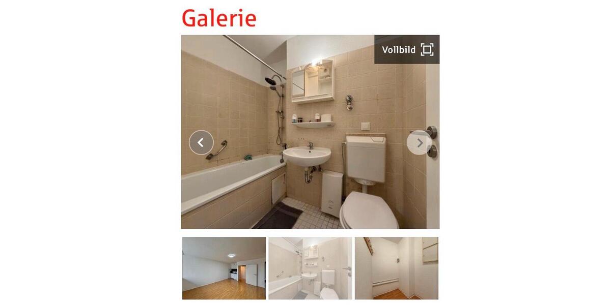 Etagenwohnung Offenbach am Main Buchrain - 1 Zimmer, 34 m&sup2;, 120.000&euro; | Angebot:27260244