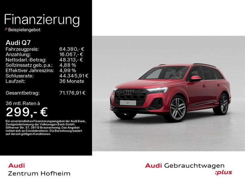 Audi Q7 29.545 km 64.380 € Hofheim 65719