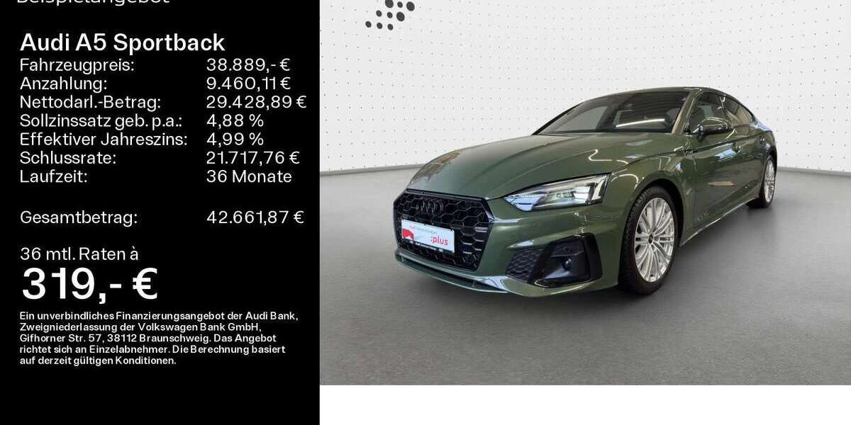 Audi A5 35.200 km 38.889 &euro; Hanau 63452