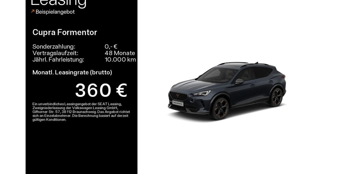 Cupra Formentor 11.961 km 30.780 &euro; Bad Nauheim 61231
