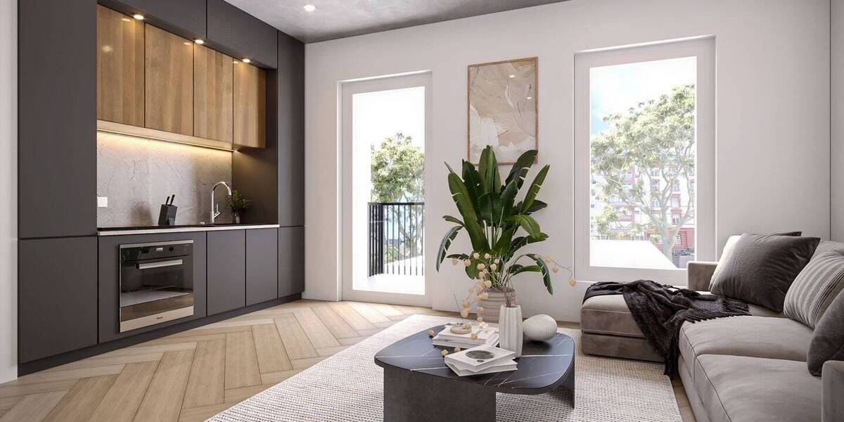 Etagenwohnung Frankfurt Sachsenhausen - 2 Zimmer, 53 m&sup2;, 539.000&euro; | Angebot:26683870