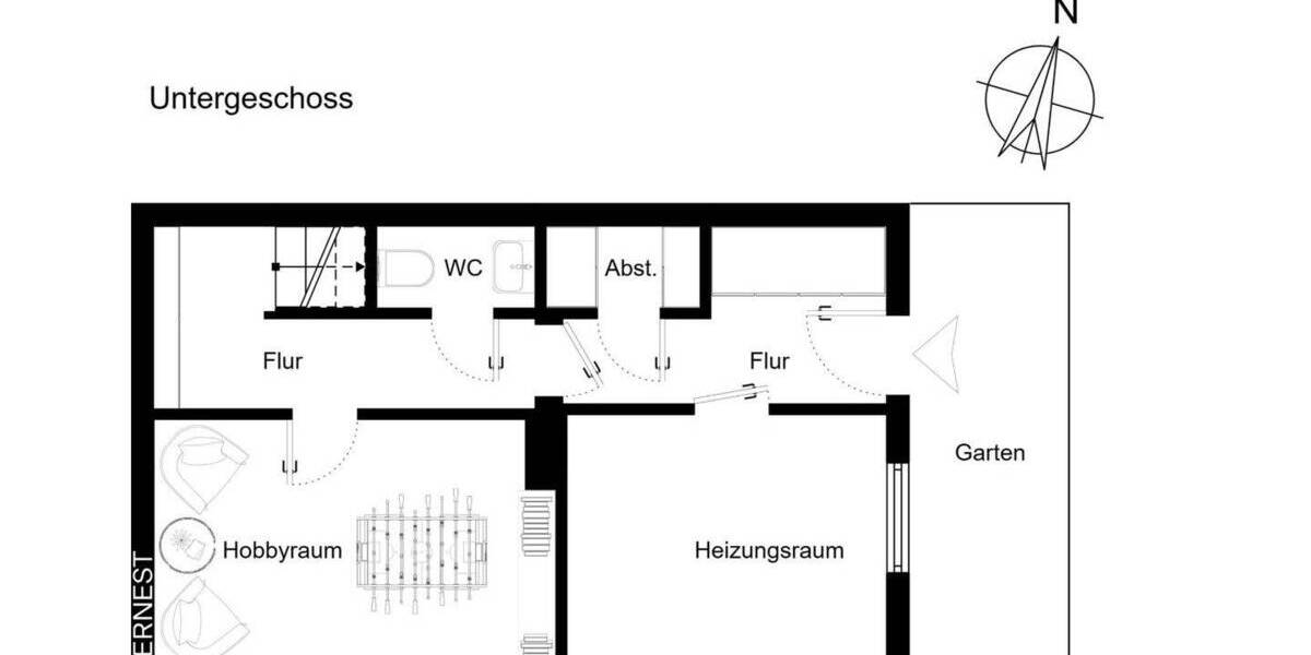 Reihenmittelhaus Frankfurt am Main Dornbusch - 4 Zimmer, 102 m&sup2;, 580.000&euro; | Angebot:26805151