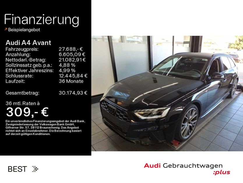 Audi A4 84.500 km 27.688 € Mühlheim 63165