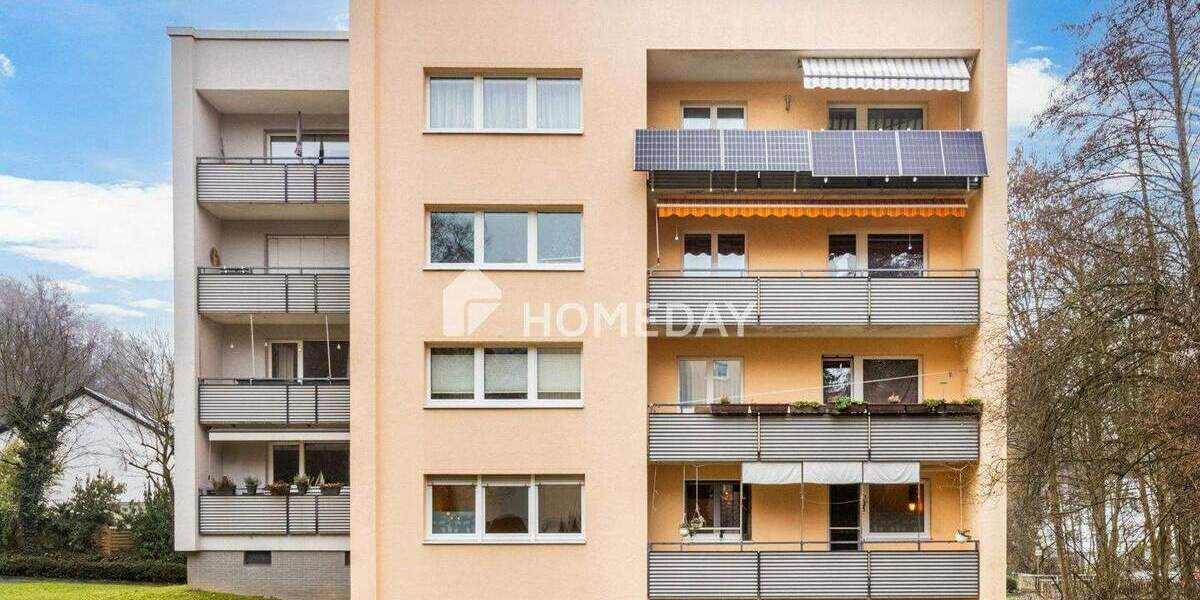 3-Zimmer-Wohnung im Hochparterre - Balkon mit Blick ins Grüne und Stellplatz inklusive 3 zimmer