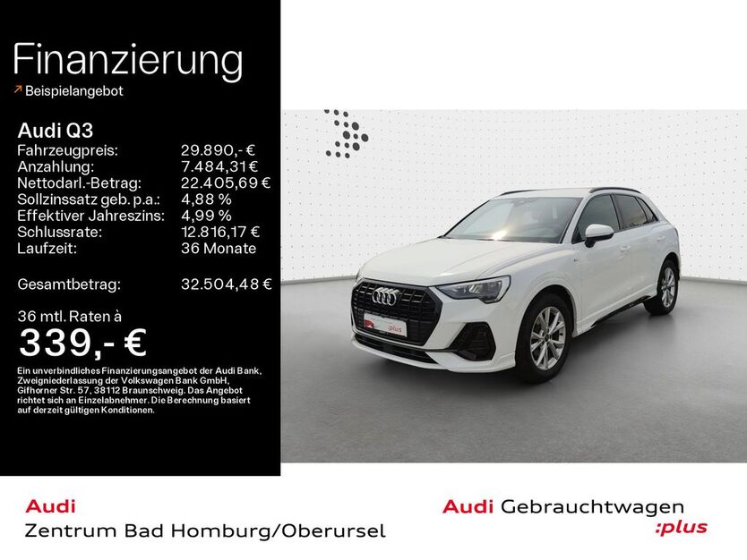 Audi Q3 64.897 km 29.890 € Oberursel 61440