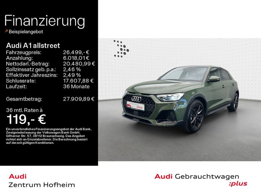 Audi A1 9.987 km 26.499 € Hofheim 65719
