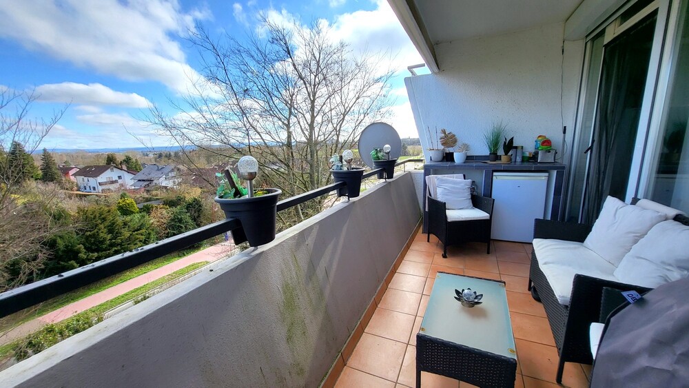 Modern sanierte 3 Zimmer-ETW in Ruhe und Blicklage - Etagenwohnung Bruchköbel | Angebot:25972173