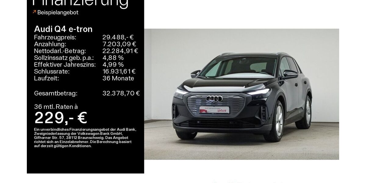 Audi Q4 e-tron 75.600 km 29.488 &euro; Mühlheim 63165