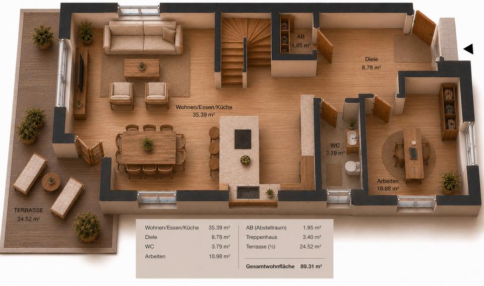 Doppelhaushälfte Bad Nauheim - 12.5 Zimmer, 382 m&sup2;, 1.810.000&euro; | Angebot:26680755