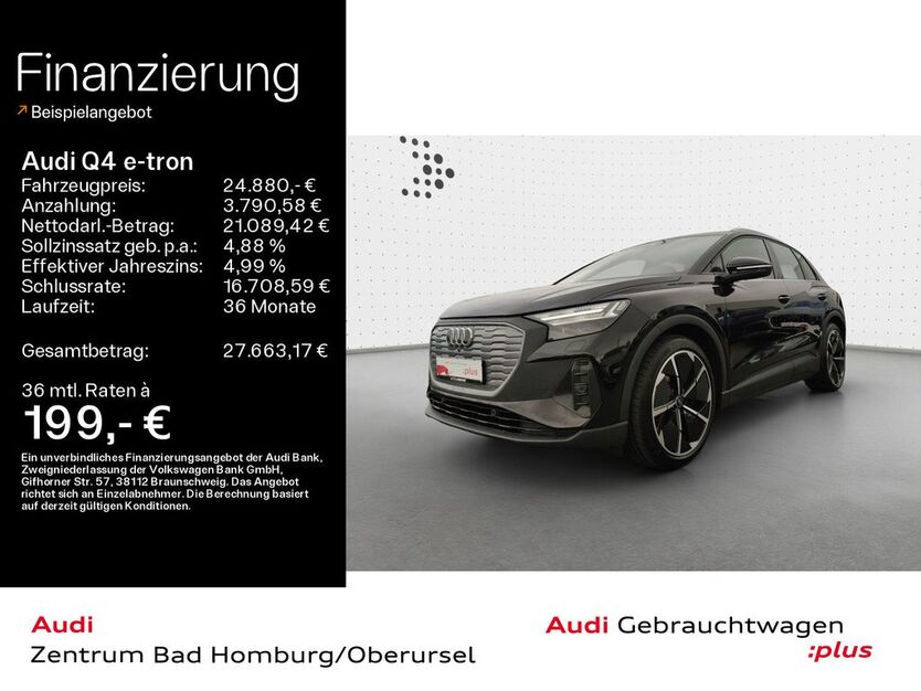 Audi Q4 e-tron 84.342 km 24.880 € Oberursel 61440