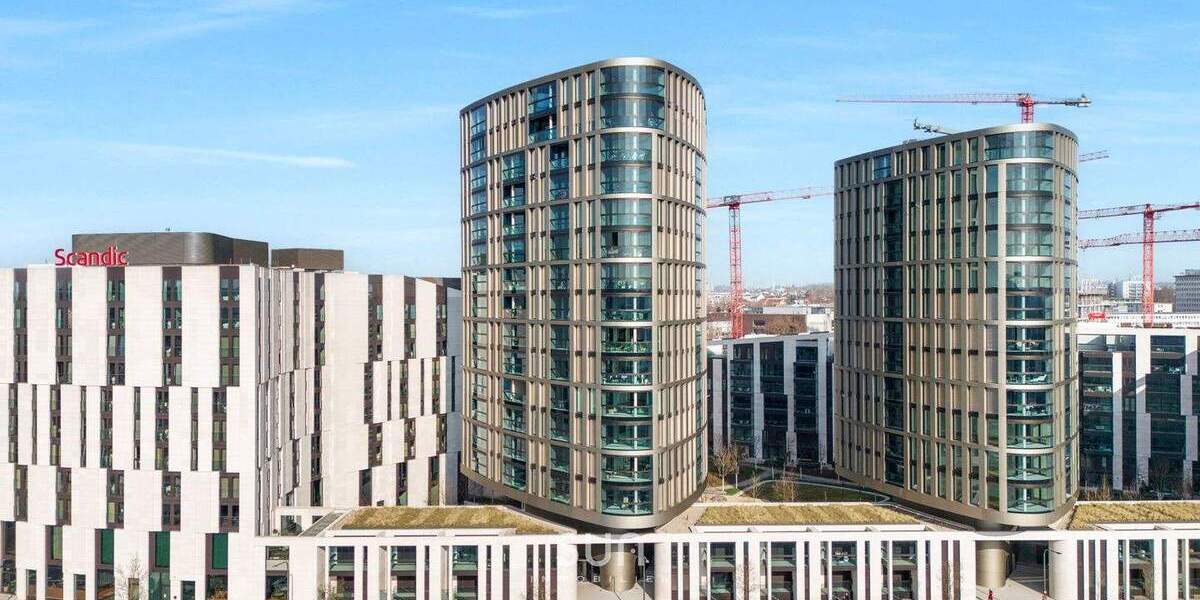 Etagenwohnung Frankfurt am Main Ostend - 2 Zimmer, 64 m&sup2;, 1.850&euro; | Angebot:25737615