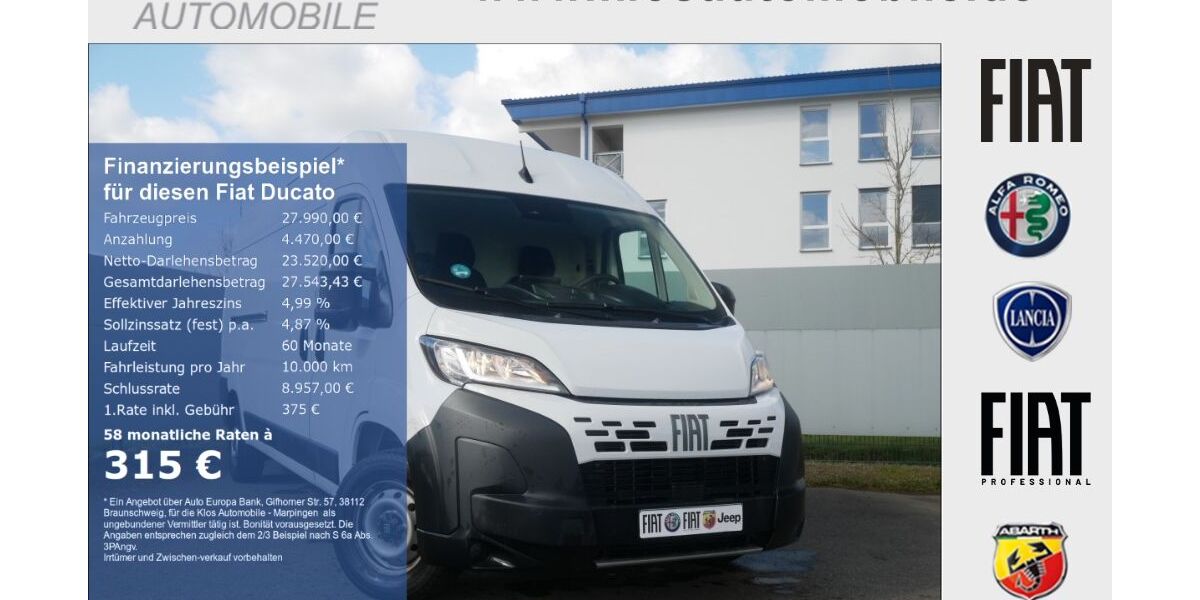 Fiat Ducato 27.776 km 27.990 &euro; Dreieich 63303