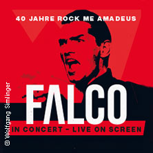 FALCO in Concert - 40 Jahre Rock Me Amadeus - LIVE on Screen Tour 2025 02.11.2025 myticket Jahrhunderthalle Frankfurt