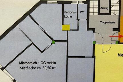 Büro oder Praxis räume zu vermieten in AB- Frohsinnstraße zimmer