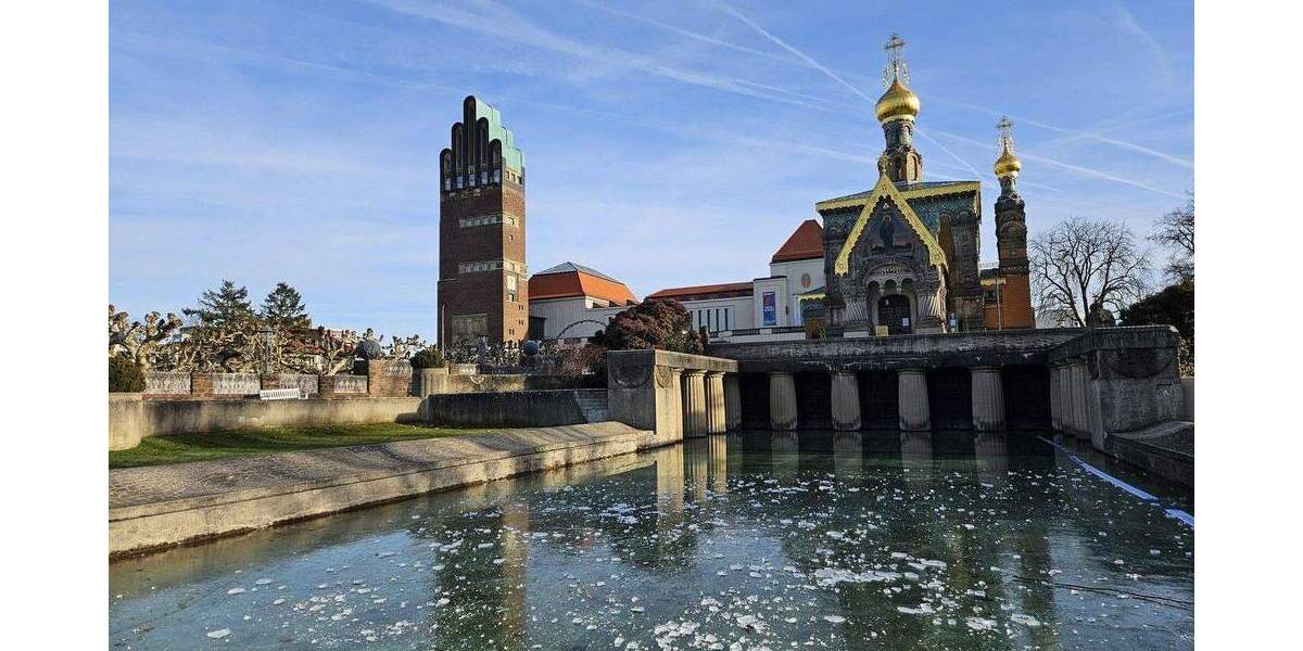 Stilvolles teilmöbliertes 1-Zimmer-Appartement in TOP Lage am Weltkulturerbe Mathildenhöhe 1 zimmer