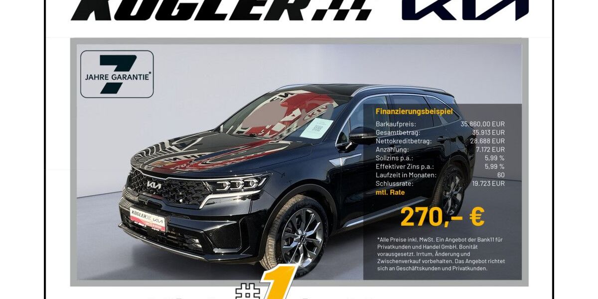 Kia Sorento 86.010 km 35.860 &euro; Rosbach | Frankfurt Nord 61191