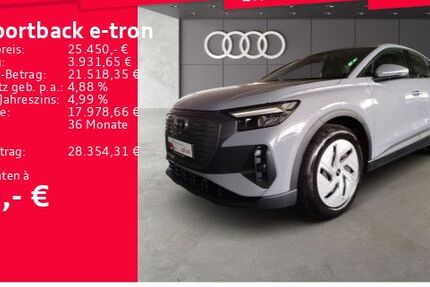 Audi Q4 e-tron 34.664 km 25.450 € Frankfurt am Main 60326
