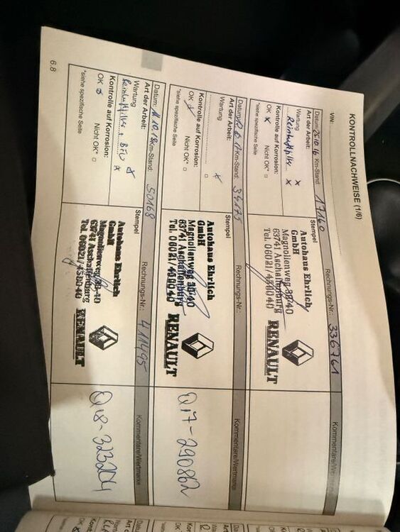 Renault Kadjar 161.450 km 10.990 € Mühlheim am Main nähe Frankfurt 63165