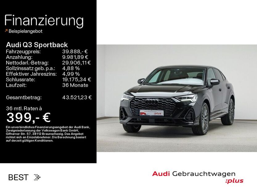 Audi Q3 63.500 km 39.888 € Mühlheim 63165