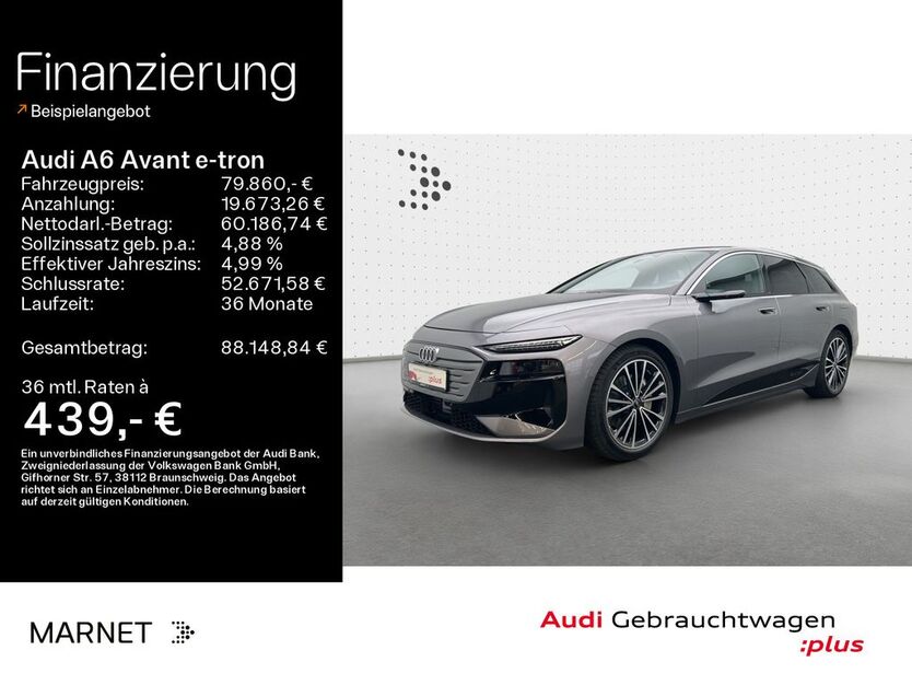 Audi A6 e-tron 9.589 km 79.860 € Bad Nauheim 61231