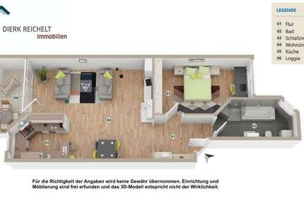 Wohnung Rodgau - 2 Zimmer, 66 m&sup2;, 210.000&euro; | Angebot:26169126