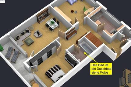 Wohnung Niederdorfelden - 3 Zimmer, 98 m&sup2;, 990&euro; | Angebot:26187880