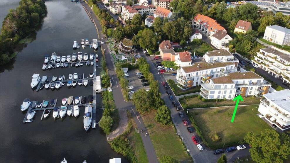 DIETZ: Bestlage! 3-Zimmer-Wohnung mit Garage Am Flosshafen in Aschaffenburg zu verkaufen!