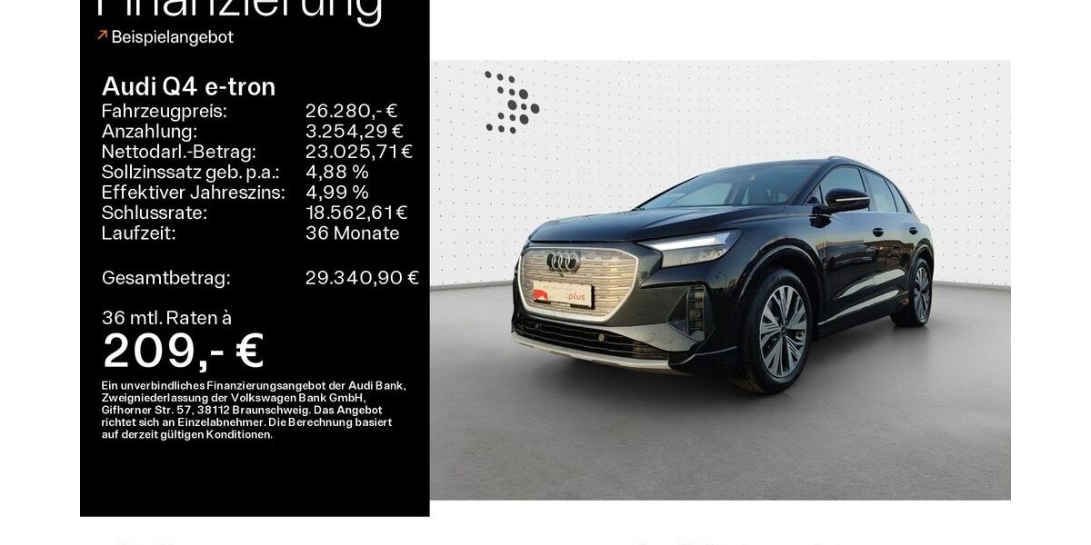 Audi Q4 e-tron 70.930 km 26.280 &euro; Oberursel 61440