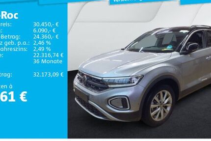 VW T-Roc 24.080 km 30.450 € Frankfurt 60326