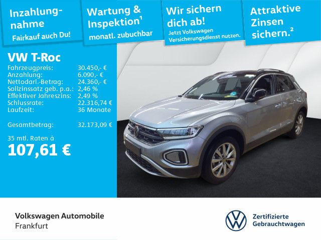 VW T-Roc 24.080 km 30.450 € Frankfurt 60326