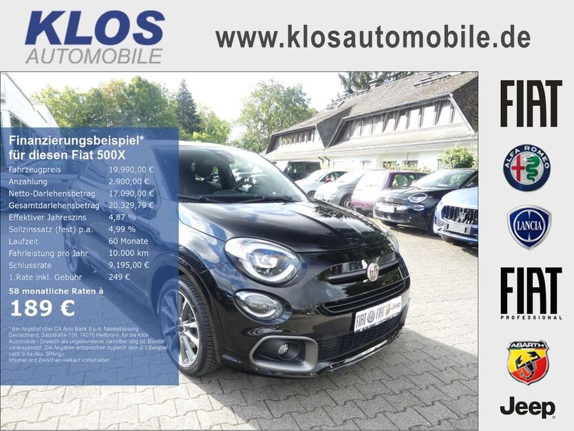 Fiat 500X 31.862 km 19.990 € Dreieich 63303