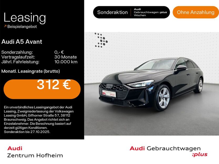 Audi A5 29.667 km 38.980 € Hofheim 65719