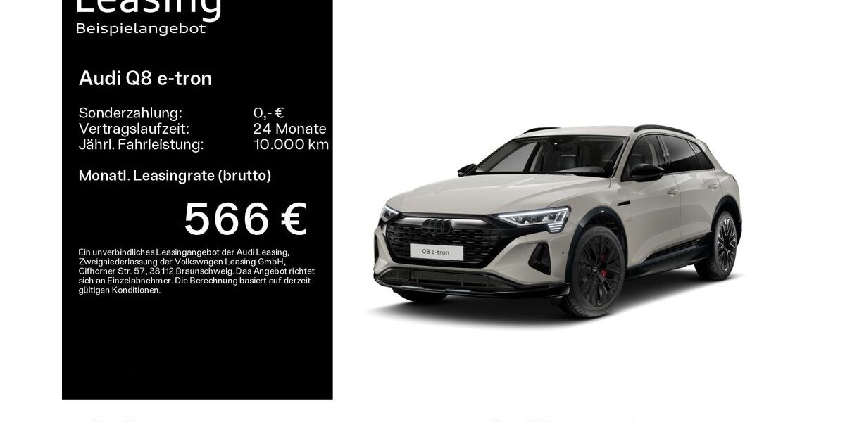 Audi Q8 e-tron 38.200 km 50.699 &euro; Hanau 63452