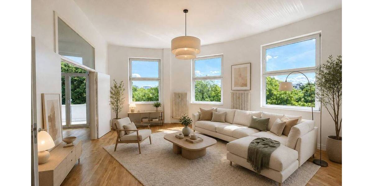 Etagenwohnung Frankfurt am Main Sachsenhausen - 5 Zimmer, 165 m&sup2;, 1.190.000&euro; | Angebot:26766599