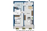 Wo das Leben so spielt - individuelle 2-Zimmer-Wohnung