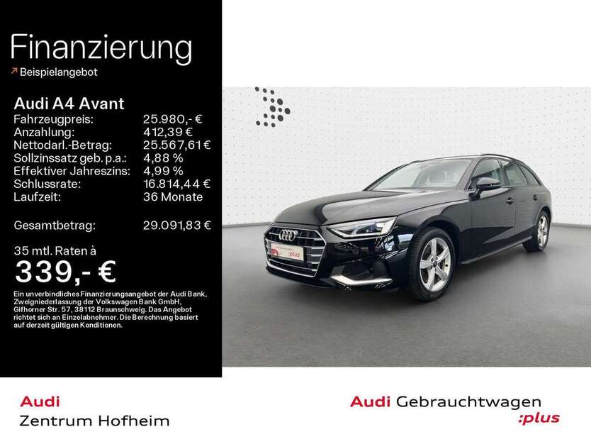 Audi A4 47.766 km 25.980 € Hofheim 65719