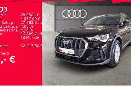 Audi Q3 34.410 km 28.950 € Frankfurt am Main 60314